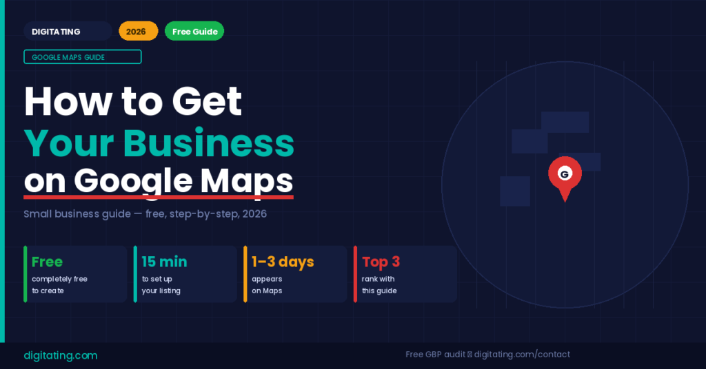 how to get on google maps small business